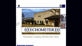 What Echometer.com website looked like in 2023 (1 year ago)