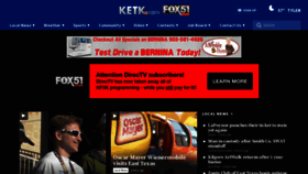 What Easttexasmatters.com website looked like in 2023 (1 year ago)