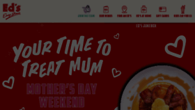 What Edseasydiner.com website looked like in 2023 (1 year ago)