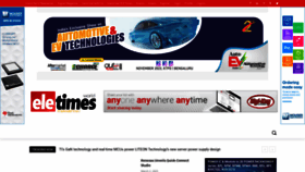 What Eletimes.com website looked like in 2023 (1 year ago)