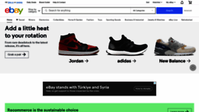 What Ebay.com website looked like in 2023 (1 year ago)