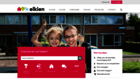 What Elkien.nl website looked like in 2023 (1 year ago)
