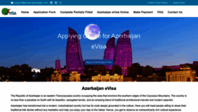 What Evisa-azerbaijan.com website looked like in 2023 (1 year ago)