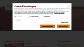 What Erzbistum-bamberg.de website looked like in 2023 (1 year ago)