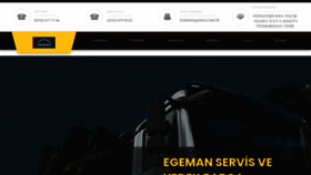 What Egemanservis.com website looked like in 2023 (1 year ago)