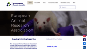 What Eara.eu website looked like in 2023 (1 year ago)