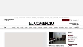 What Elcomerciodigital.com website looked like in 2023 (1 year ago)