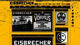What Eis-brecher.com website looked like in 2023 (1 year ago)