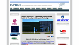 What Eurosis.org website looked like in 2023 (1 year ago)