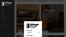 What Eijffinger.com website looked like in 2023 (1 year ago)