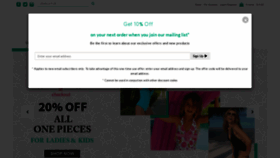 What Elizabethhurley.com website looked like in 2023 (2 years ago)