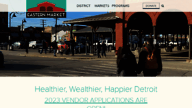 What Easternmarket.com website looked like in 2023 (1 year ago)