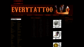 What Everytattoo.com website looked like in 2023 (1 year ago)