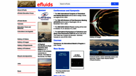 What Efluids.com website looked like in 2023 (1 year ago)