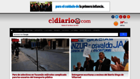 What Eldiario24.com website looked like in 2023 (1 year ago)