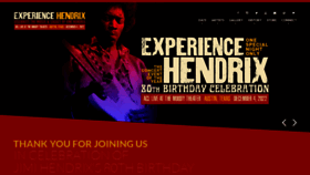 What Experiencehendrixtour.com website looked like in 2023 (1 year ago)