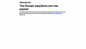 What Easy2boot.com website looked like in 2023 (1 year ago)
