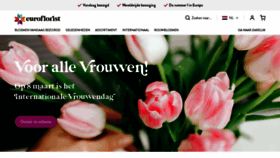 What Euroflorist.nl website looked like in 2023 (1 year ago)