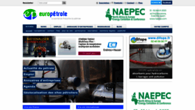 What Euro-petrole.com website looked like in 2023 (1 year ago)
