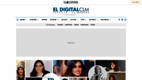What Eldigitalcastillalamancha.es website looked like in 2023 (1 year ago)