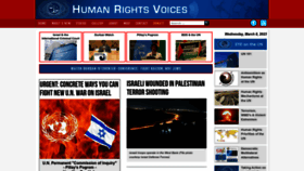 What Eyeontheun.org website looked like in 2023 (1 year ago)