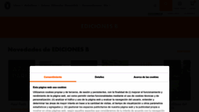 What Edicionesb.com website looked like in 2023 (1 year ago)