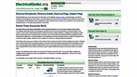 What Electricaloutlet.org website looked like in 2023 (1 year ago)