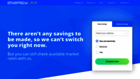 What Energylinx.co.uk website looked like in 2023 (1 year ago)