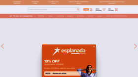 What Esplanadamoveis.com.br website looked like in 2023 (1 year ago)