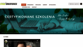 What Ensoel.pl website looked like in 2023 (1 year ago)