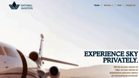 What Enthralaviation.com website looked like in 2023 (2 years ago)
