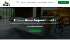 What Empirehomeimprovements.co.uk website looked like in 2023 (1 year ago)