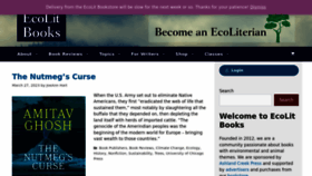 What Ecolitbooks.com website looked like in 2023 (1 year ago)