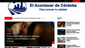 What Elacontecerdecordoba.com website looked like in 2023 (1 year ago)