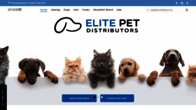 What Elitepetdistributors.com website looked like in 2023 (1 year ago)