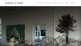 What Eamonokane.com website looked like in 2023 (1 year ago)