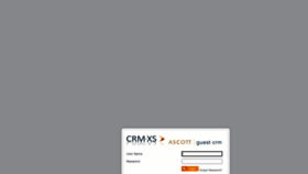 What E-ascott.crmxs.com website looked like in 2023 (1 year ago)