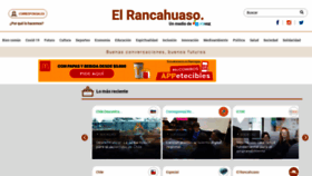 What Elrancahuaso.cl website looked like in 2023 (3 years ago)