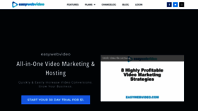 What Easywebvideo.com website looked like in 2023 (1 year ago)
