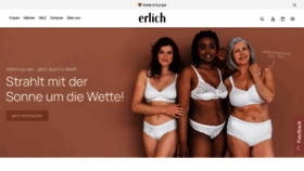 What Erlich-textil.com website looked like in 2023 (This year)