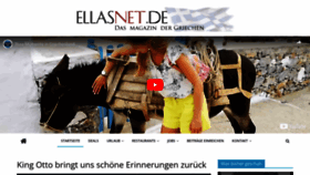 What Ellasnet.de website looked like in 2023 (1 year ago)