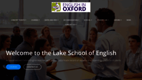 What Englishinoxford.com website looked like in 2023 (1 year ago)
