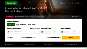 What Eurocar.com website looked like in 2023 (1 year ago)
