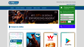 What E-prepag.com.br website looked like in 2023 (This year)