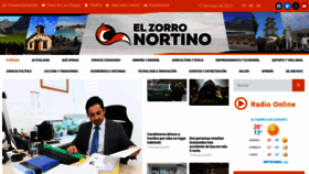 What Elzorronortino.cl website looked like in 2023 (2 years ago)
