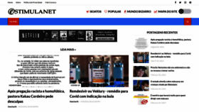 What Estimulanet.com website looked like in 2023 (This year)