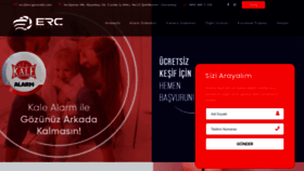 What Ercguvenlik.com website looked like in 2023 (1 year ago)