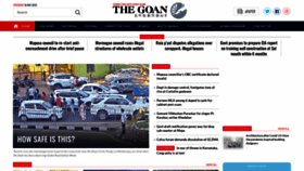 What Englishnews.thegoan.net website looked like in 2023 (1 year ago)