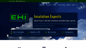 What Envirofoaminsulation.com website looked like in 2023 (This year)