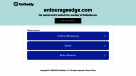 What Entourageedge.com website looked like in 2023 (This year)